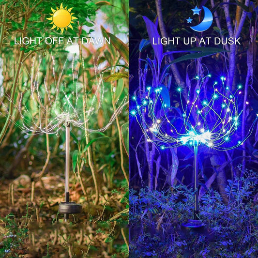 StarburstSpark™ Solar Firework Lights (2-Pack)